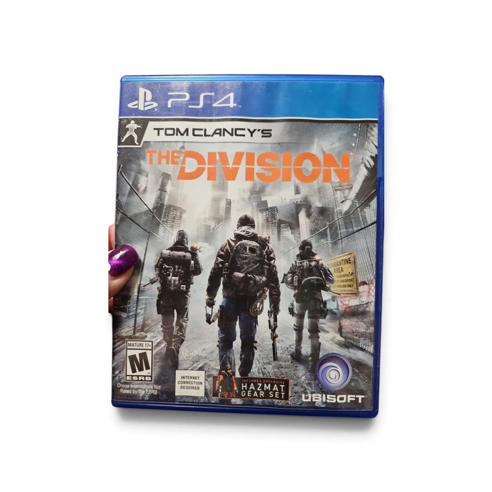 Tom Clancys The Division Sony PlayStation 4 PS4 Ubisoft Action RPG Game 0436